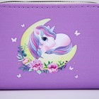 Кошелёк детский «Единорог на луне» 12х9.5х2см - фото 24480668
