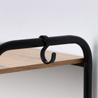 Стеллаж «Валенсия 24W», 65,5×30×120,5 см, чёрный - Фото 3