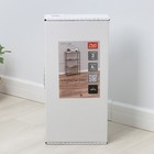 Стеллаж «Валенсия 24W», 65,5×30×120,5 см, чёрный - Фото 5