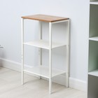 Стеллаж «Торонто 13», 47×30×81.5 см, белый - Фото 2