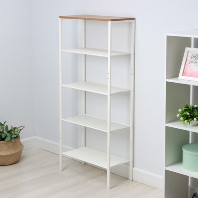 Стеллаж «Торонто 25», 67×30×146.5 см, белый