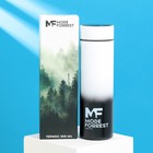 Термос с индикатором температуры Mode Forrest, 500 мл черно-белый, сохраняет тепло 8-10 ч - Фото 1