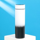 Термос с индикатором температуры Mode Forrest, 500 мл черно-белый, сохраняет тепло 8-10 ч - Фото 4