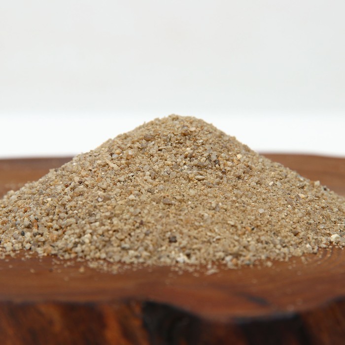 Речной песок "Рецепты дедушки Никиты", сухой, фр 0,8-1,6, 3 кг - фото 1904910214