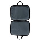 Папка с ручками текстильная А4, 350 х 270 х 20 мм, Calligrata "Офис", нейлон 600D, серая тон 2 9928193