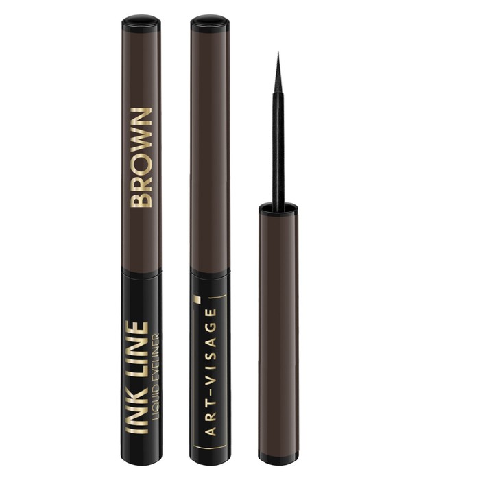 

Подводка жидкая Art-Visage INK LINE, коричневая, 3 мл
