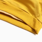 Комплект детский (толстовка, брюки), цвет горчичный, рост 104 см - фото 25277592