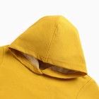 Комплект детский (толстовка, брюки), цвет горчичный, рост 104 см - фото 25277590