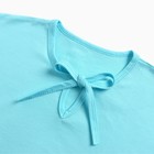 Сорочка для девочки "Зефирка", цвет бирюзовый, рост 128 см - Фото 8