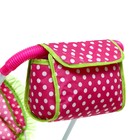 Коляска для кукол «Счастливый карапуз» универсальная, с корзиной и сумкой - Фото 8