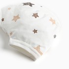 Комплект детский (майка, трусы на подгузник), цвет молочный/звезда, рост 74 см - фото 25277598