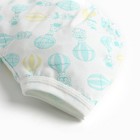 Комплект детский (майка, трусы на подгузник), цвет молочный/воздушные шары, рост 74 см - фото 45723999