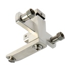 Смеситель для ванны ZEIN, квадрат, короткий излив, с душевым набором, нержавеющая сталь, сатин - Фото 8