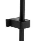 Душевая система ZEIN ZS-1BL, смеситель, тропическая и ручная лейка 3 режима, латунь, черная - Фото 10