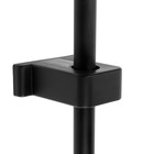 Душевая система ZEIN ZS-65BL, смеситель, троп. и ручная лейка квадрат, нерж. сталь, черный - Фото 12