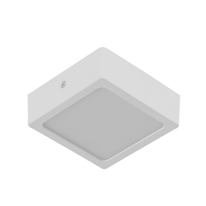 Светильник "Руми квадратный" LED 12Вт 6000К белый 10,5х10,5х5 см - Фото 1
