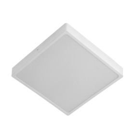 Светильник "Руми квадратный" LED 38Вт 6000К белый  25,5х25,5х5 см