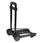 Тележка складная, для покупок и багажа, нагрузка до 30 кг, телескопическая ручка, пластик, 250×330×445(960) мм - Фото 2