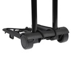 Тележка складная, для покупок и багажа, нагрузка до 30 кг, телескопическая ручка, пластик, 250×330×445(960) мм - Фото 3