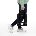 Тележка складная, для покупок и багажа, нагрузка до 30 кг, телескопическая ручка, пластик, 250×330×445(960) мм - Фото 7