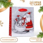 Пакет ламинированный «Снежная гармония» 11,5 х 14,5 х 6 см (комплект 12 шт) - фото 22783701