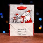 Пакет ламинированный «Снежная гармония» 11,5 х 14,5 х 6 см (комплект 12 шт) - фото 22751762