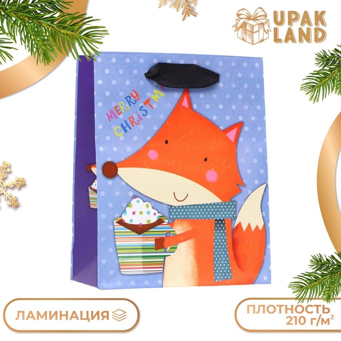

Пакет ламинированный "Рыжая лиса" 11,5 х 14,5 х 6 см