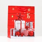 Пакет ламинированный "Новогоднее чудо" 11,5 х 14,5 х 6 см - Фото 3