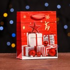 Пакет ламинированный "Новогоднее чудо" 11,5 х 14,5 х 6 см - Фото 1