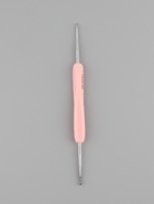 Крючок для вязания, двусторонний, d=1/2 мм, 13.5 см, розовый - Фото 2