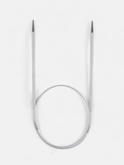 Спицы круговые, для вязания, с металлическим тросом, d=4 мм, 14/60 см - Фото 2