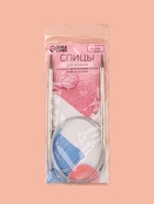 Спицы круговые, для вязания, с металлическим тросом, d=6 мм, 14/80 см 9684213 - фото 319882581