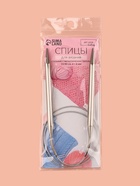 Спицы круговые, для вязания, с металлическим тросом, d=8 мм, 14/80 см 9684215 - фото 319882583