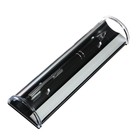 Ручка подарочная шариковая в пластиковом футляре Calligrata, автоматическая, чёрный - Фото 2