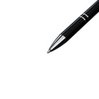 Ручка подарочная шариковая в пластиковом футляре Calligrata, автоматическая, черный - Фото 5