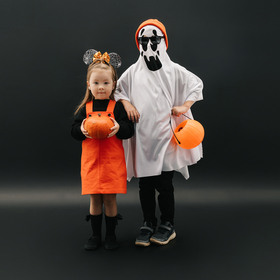 Ободок карнавальный на Хэллоуин «Тыквочка»