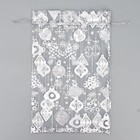 Мешочек подарочный органза «Новогодние игрушки», 20 х 30 см +/- 1.5 см - Фото 6