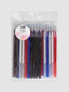 Набор стержней, термоисчезающих, 40 шт., белый, красный, чёрный, синий - Фото 4