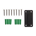 Настенный блок с вытяжной лентой-180 см КРАСНОЙ, высота-13.5 см, ширина 11 см - Фото 4