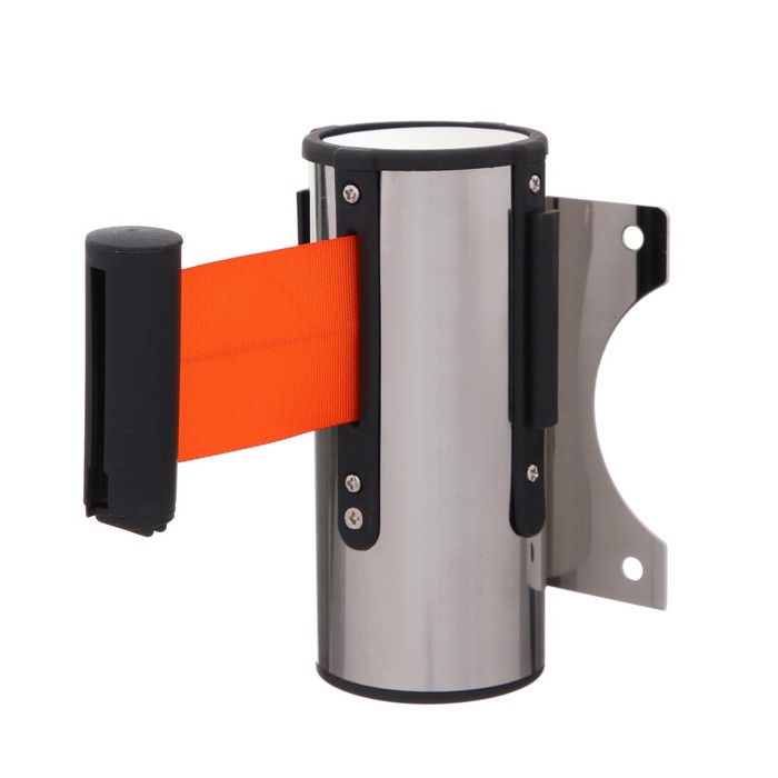 

Настенный блок с вытяжной лентой-180см ОРАНЖЕВОЙ, высота-13,5см, ширина 11см