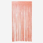 Праздничный занавес «Дождик» со звёздами, р. 200 х 100 см, розовый - фото 3242848