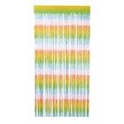 Праздничный занавес «Дождик», р. 200 х 100 см, разноцветный - Фото 1