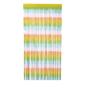 Праздничный занавес «Дождик», р. 200 х 100 см, разноцветный