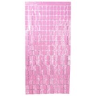 Праздничный занавес «Звёзды», р. 200 х 100 см, розовый - фото 3242850