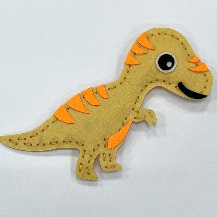 Набор для создания игрушки из фетра «Добрый динозаврик» - Фото 1