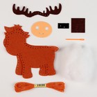 Набор для создания игрушки из фетра «Лосёнок» - фото 22962386