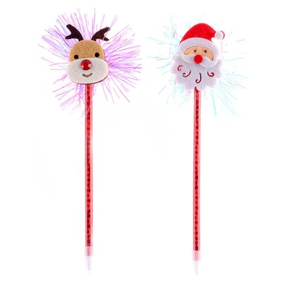 Ручка новогодняя, виды МИКС