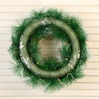 Венок новогодний d=26 см «Зимнее волшебство. Уютная сказка», с ягодами на веточках - Фото 3
