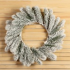 Венок новогодний d=26 см «Зимнее волшебство. Уютная сказка» - Фото 2