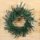Венок новогодний d=36 см «Зимнее волшебство. Уютная сказка» веточки в снегу - Фото 4